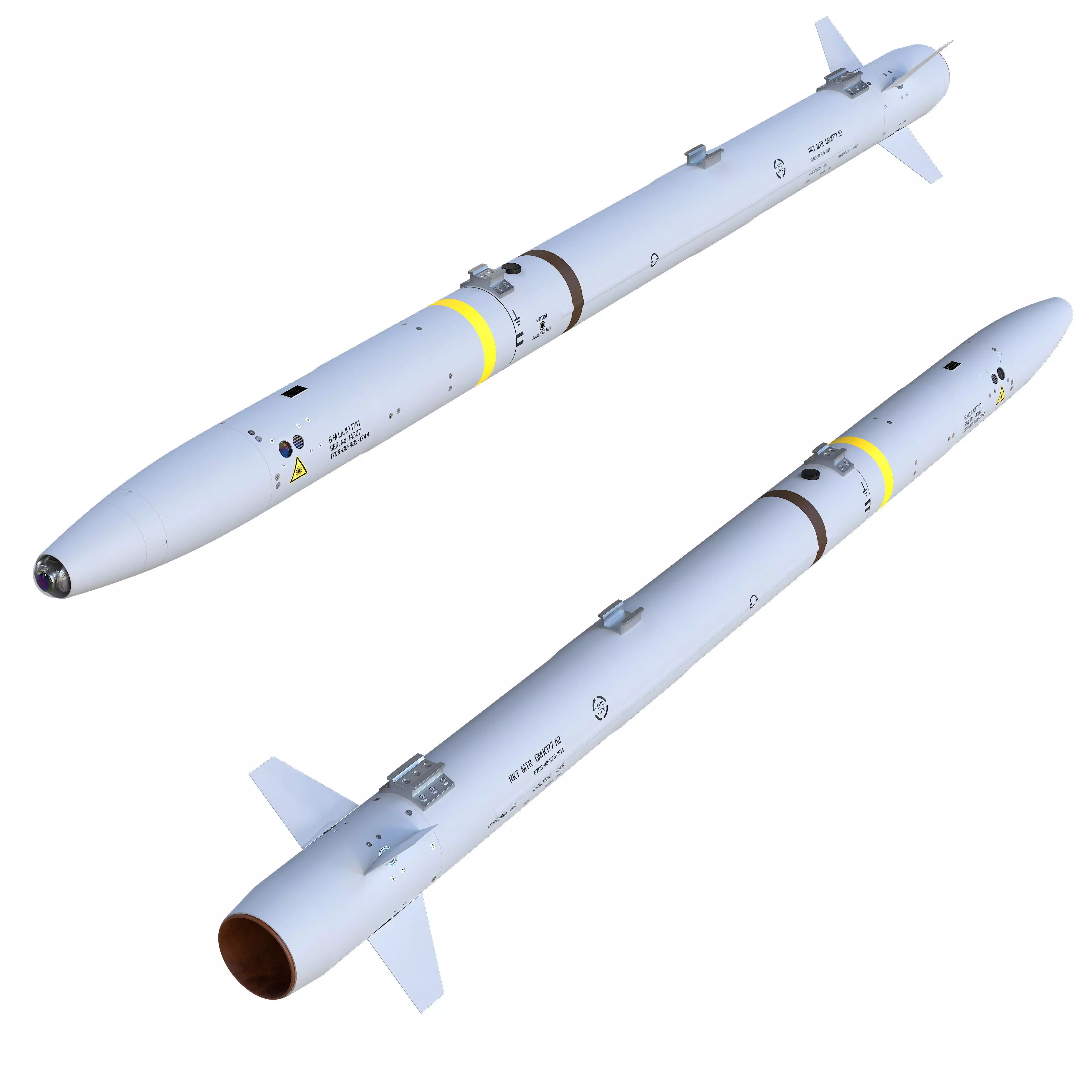 AIM-132 ASRAAM 3D model