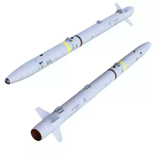 AIM-132  ASRAAM 3D model