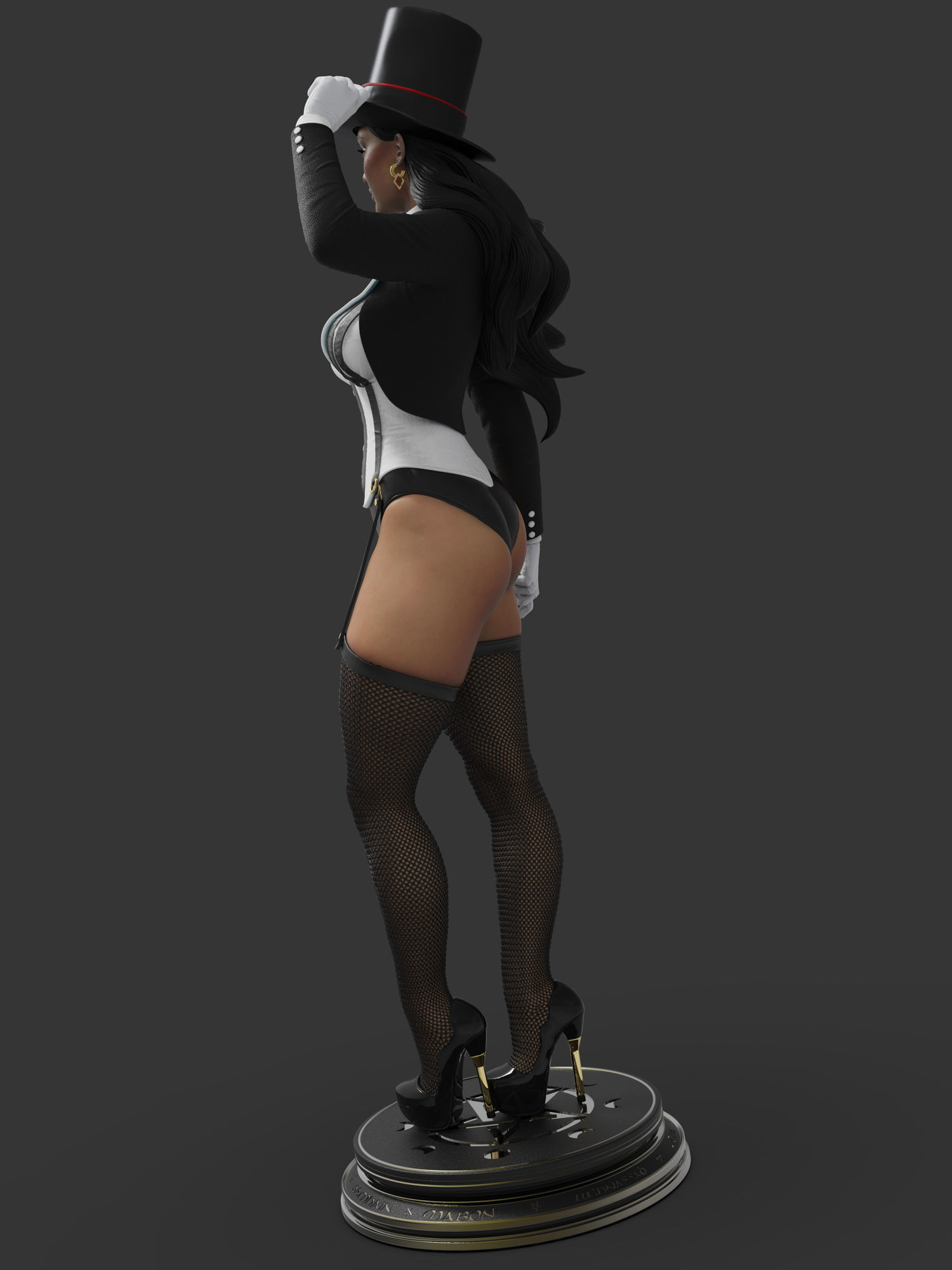 Zatanna 2 3D print model_8