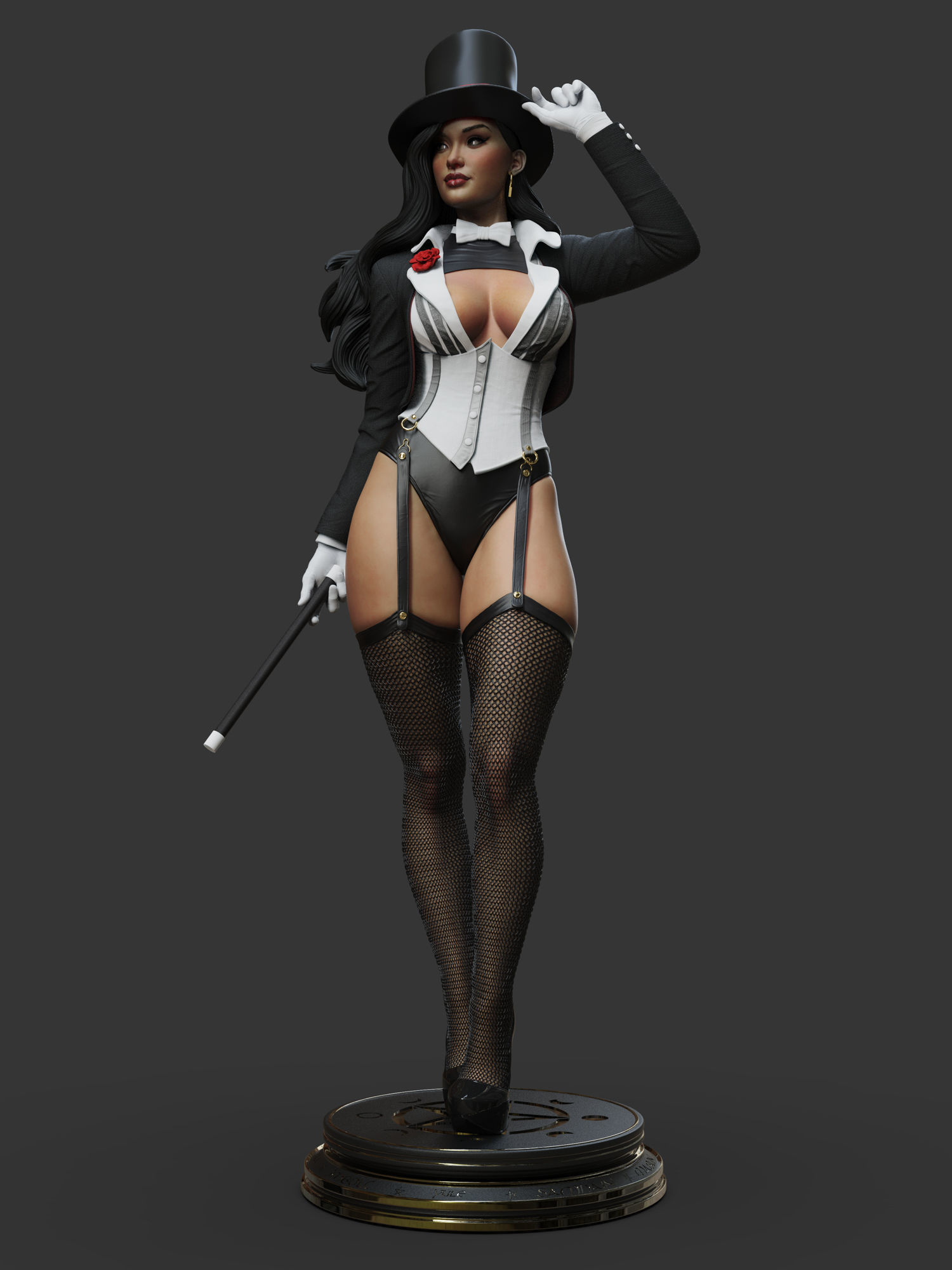 Zatanna 2 3D print model_6