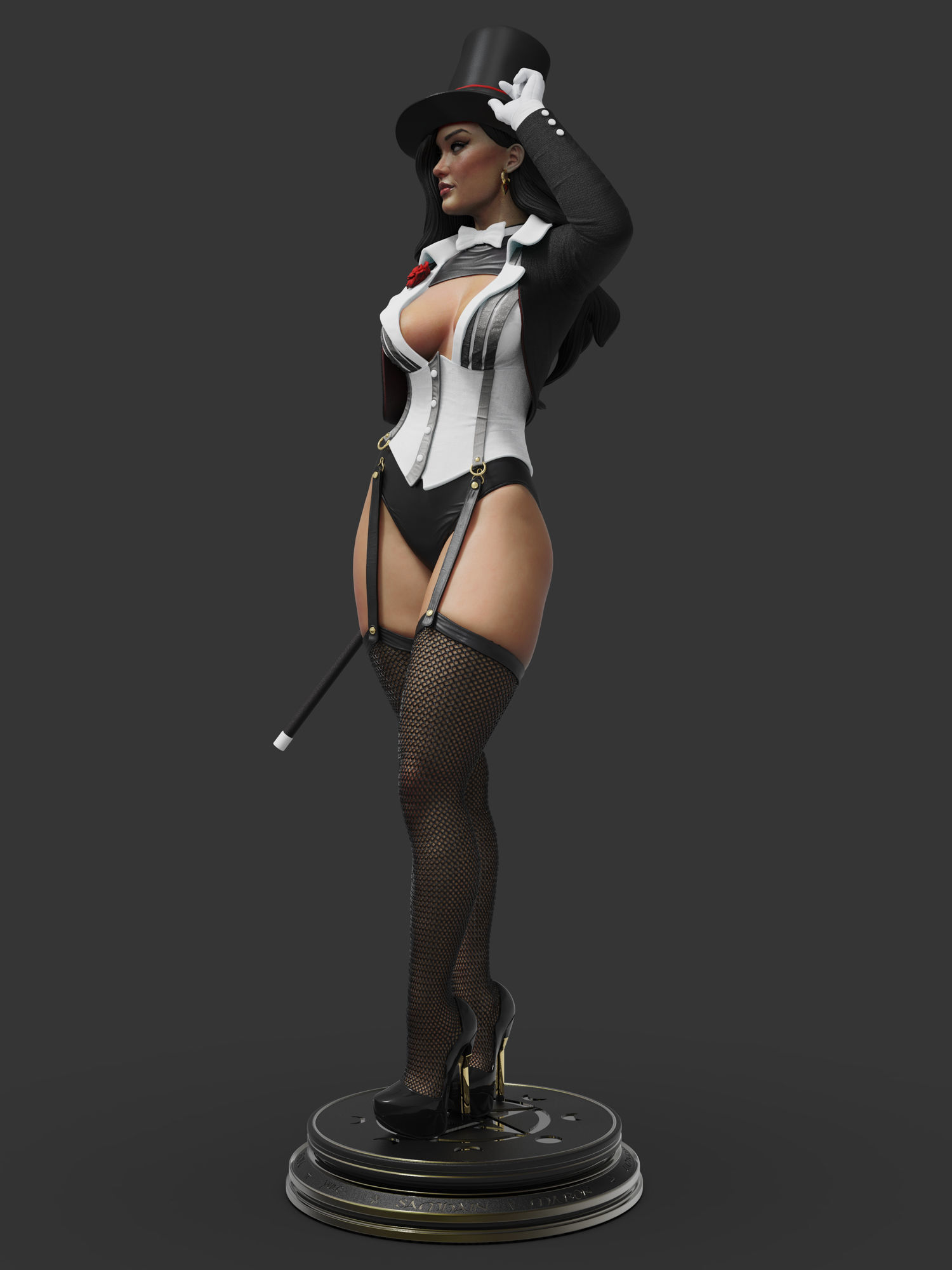Zatanna 2 3D print model_7