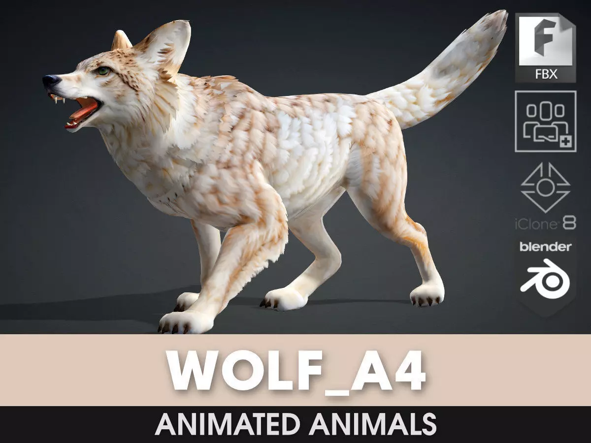 Wolf-A4 3D model