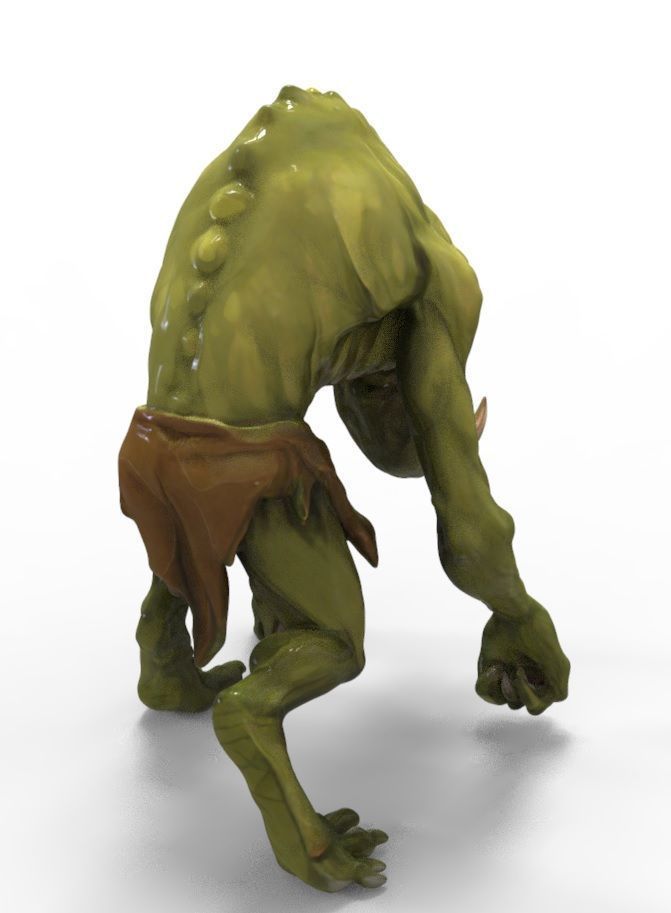 Monster Creature                  3D model_2