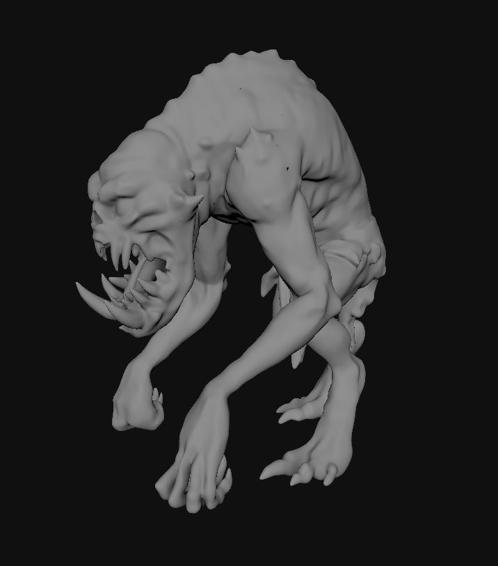 Monster Creature                  3D model_3
