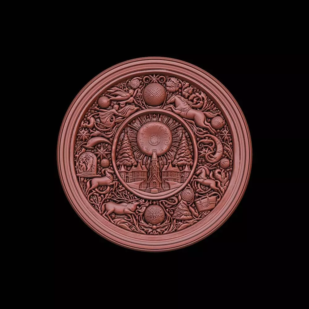 3d printable Christmas for ornament 3D print model_0