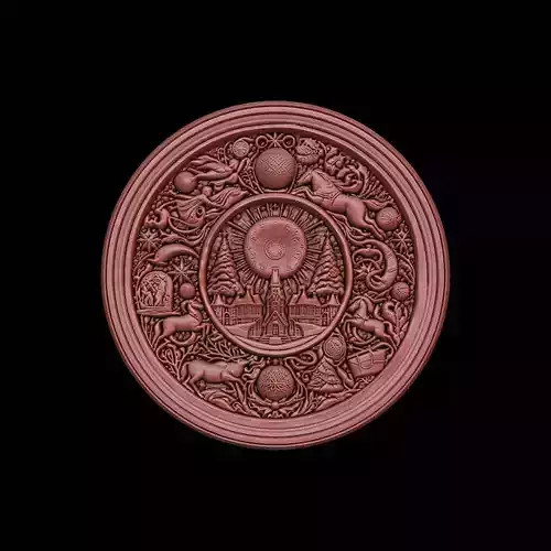 3d printable Christmas for ornament 3D print model