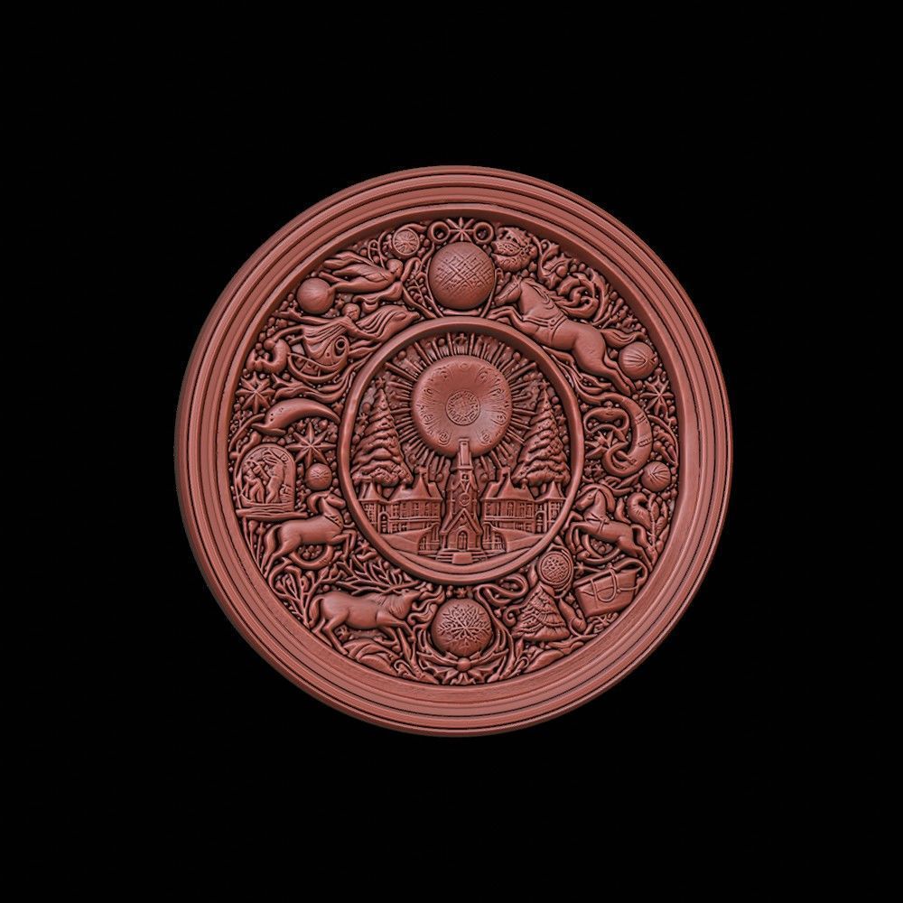 3d printable Christmas for ornament 3D print model_1