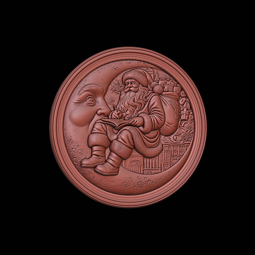 3d printable Christmas for ornament 3D print model_1