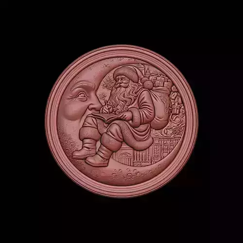 3d printable Christmas for ornament 3D print model