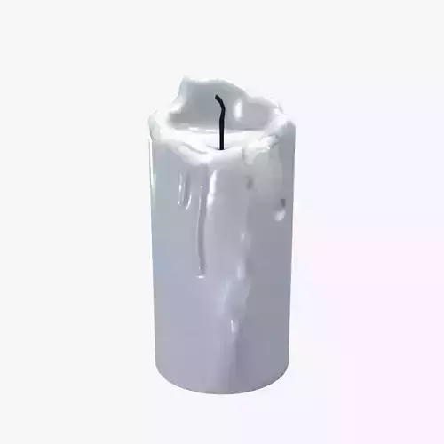 Medieval Candle V01
