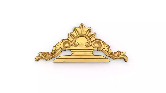 Classic decor ornament carved 22