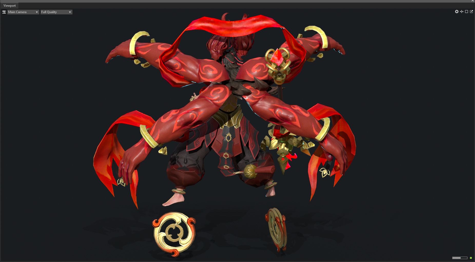 God Nezha 3D model_23