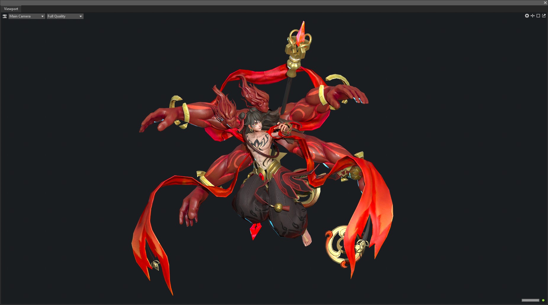 God Nezha 3D model_38