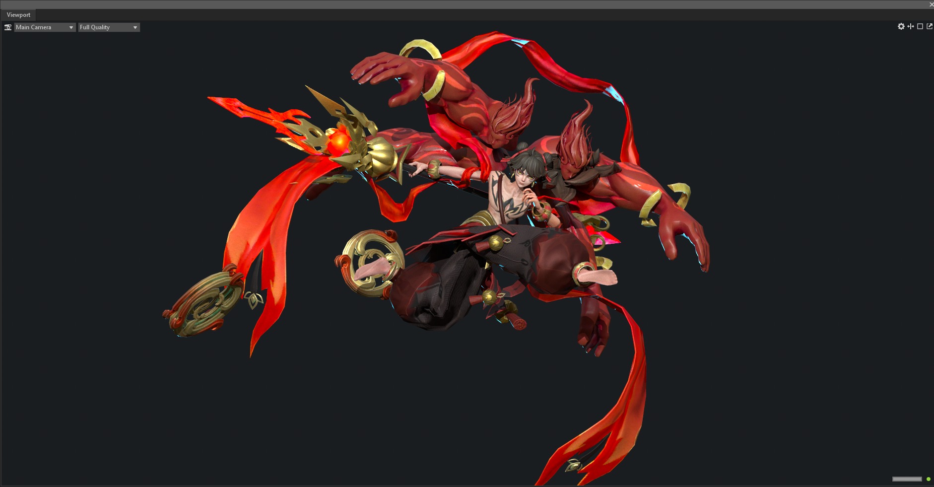 God Nezha 3D model_39