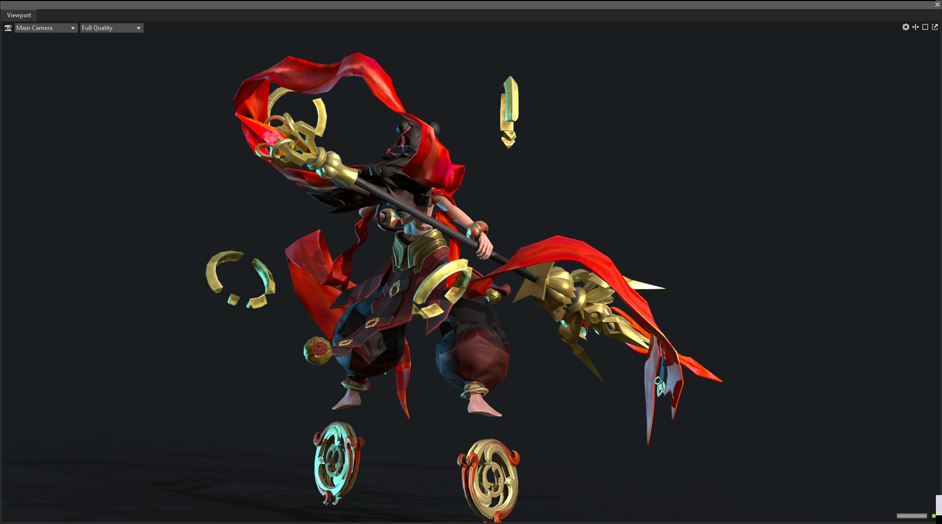 God Nezha 3D model_33