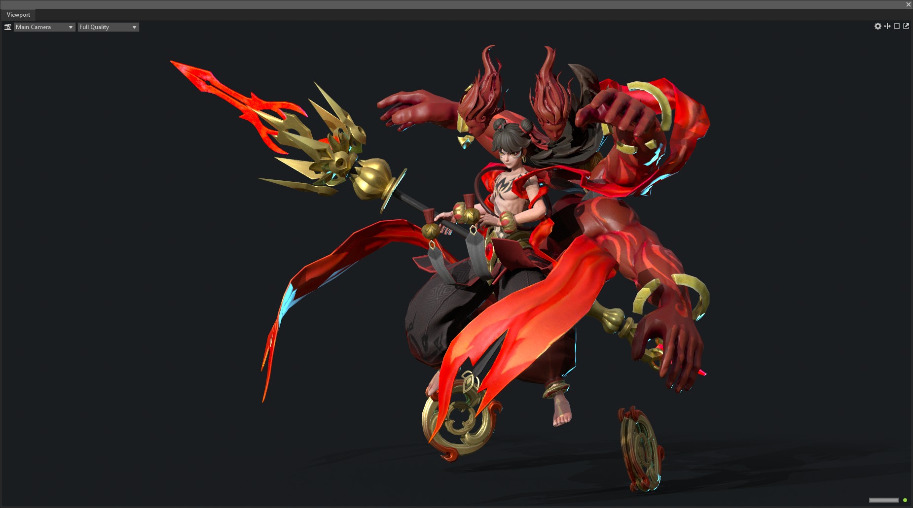 God Nezha 3D model_29
