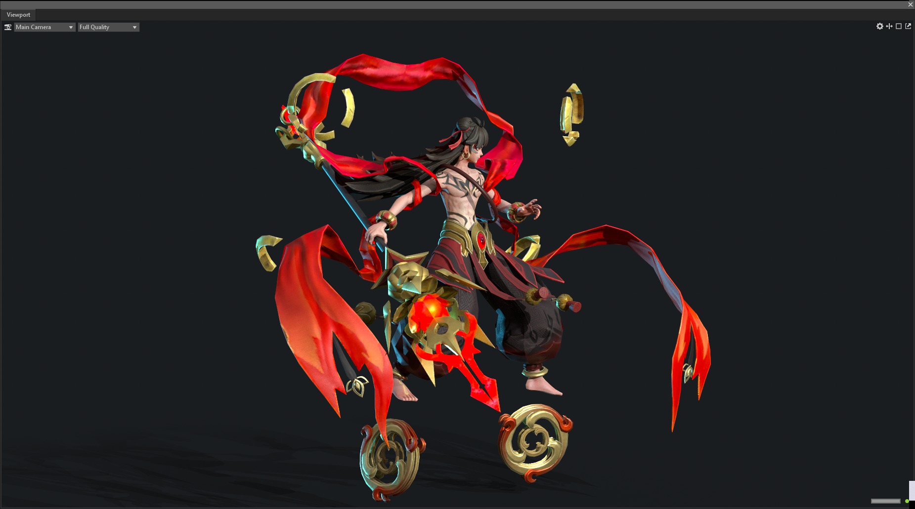 God Nezha 3D model_32