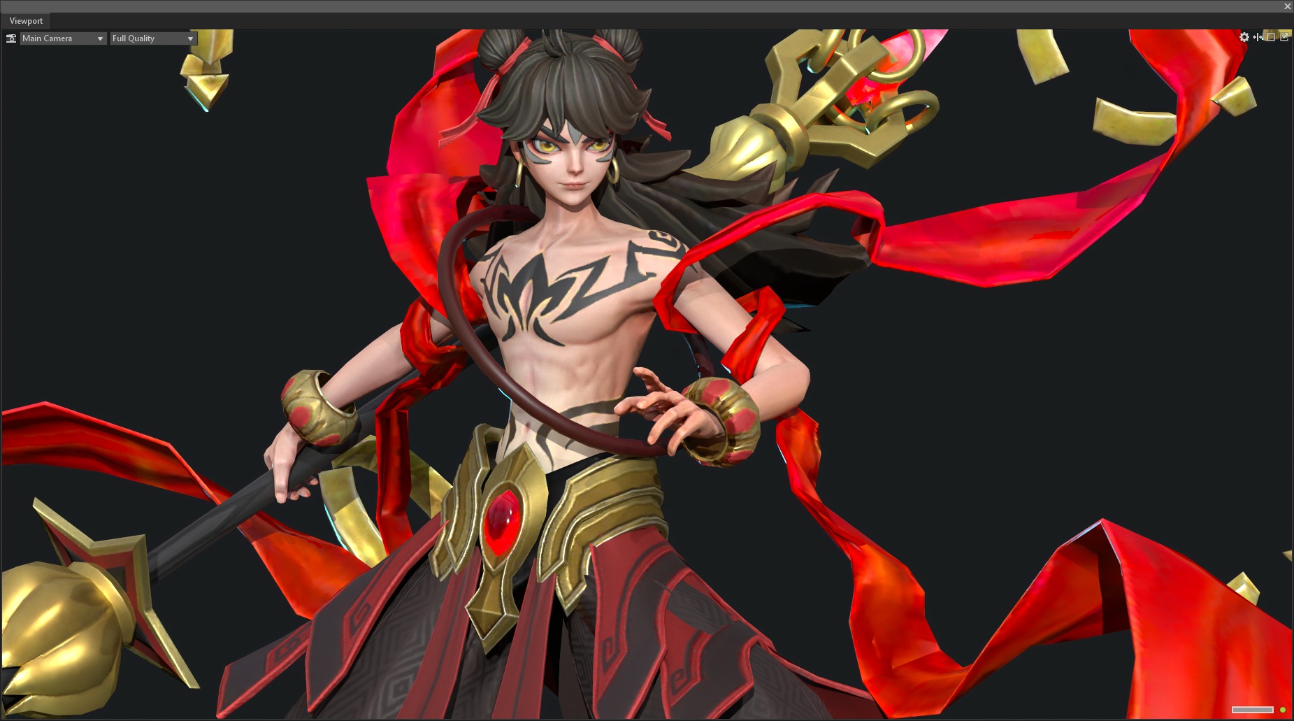 God Nezha 3D model_34