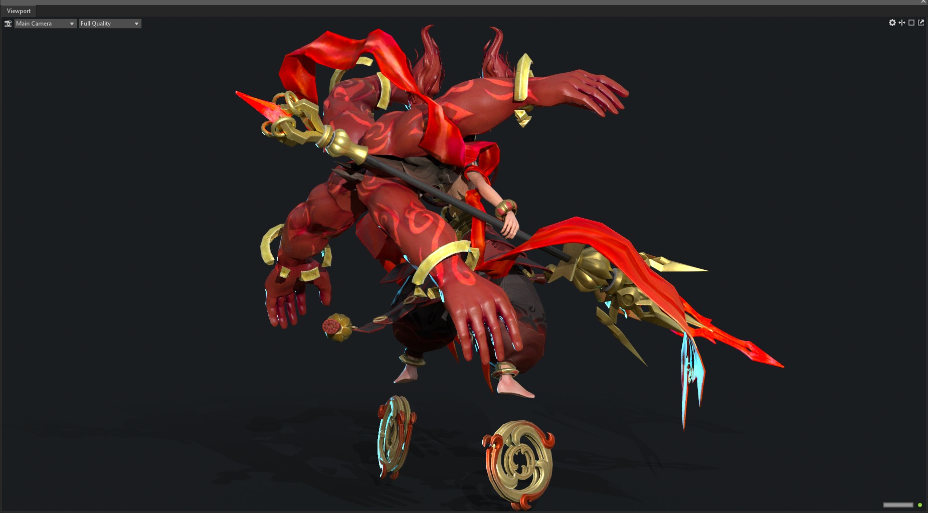 God Nezha 3D model_22