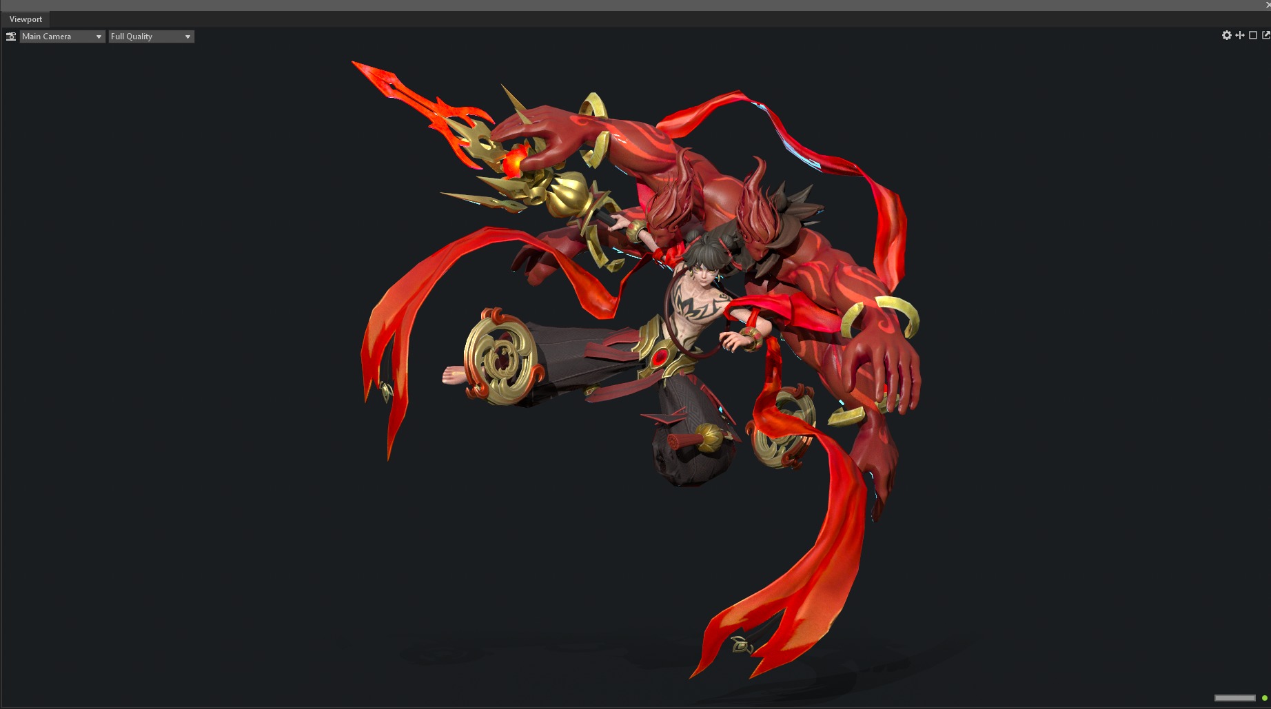 God Nezha 3D model_36