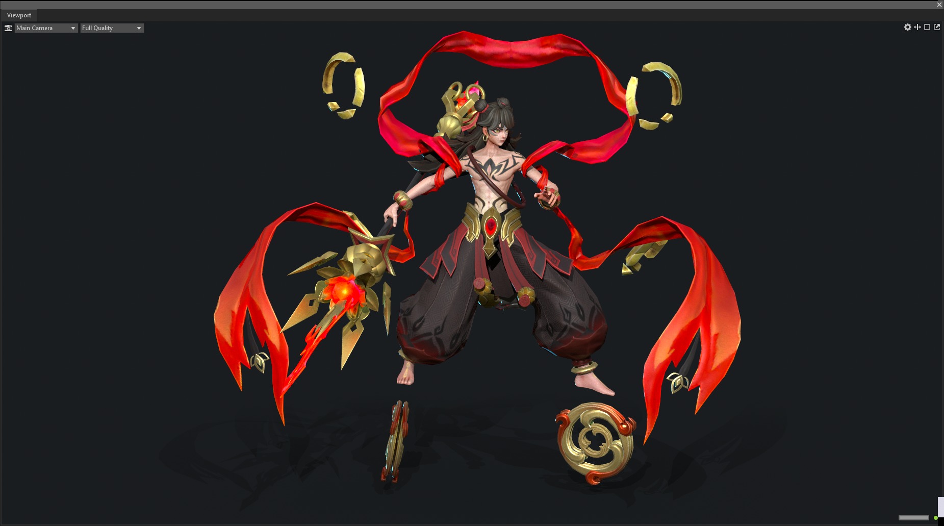 God Nezha 3D model_31