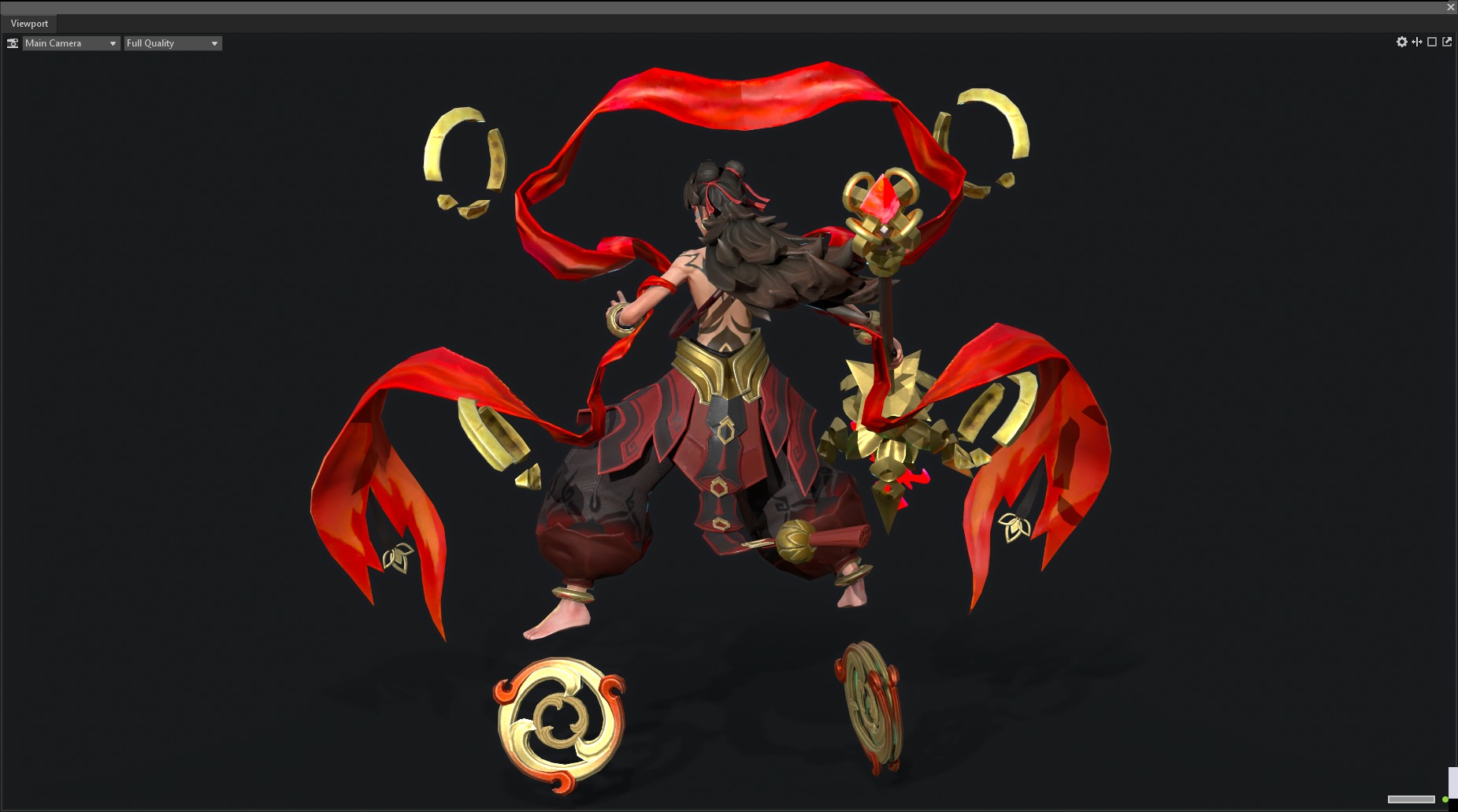 God Nezha 3D model_30