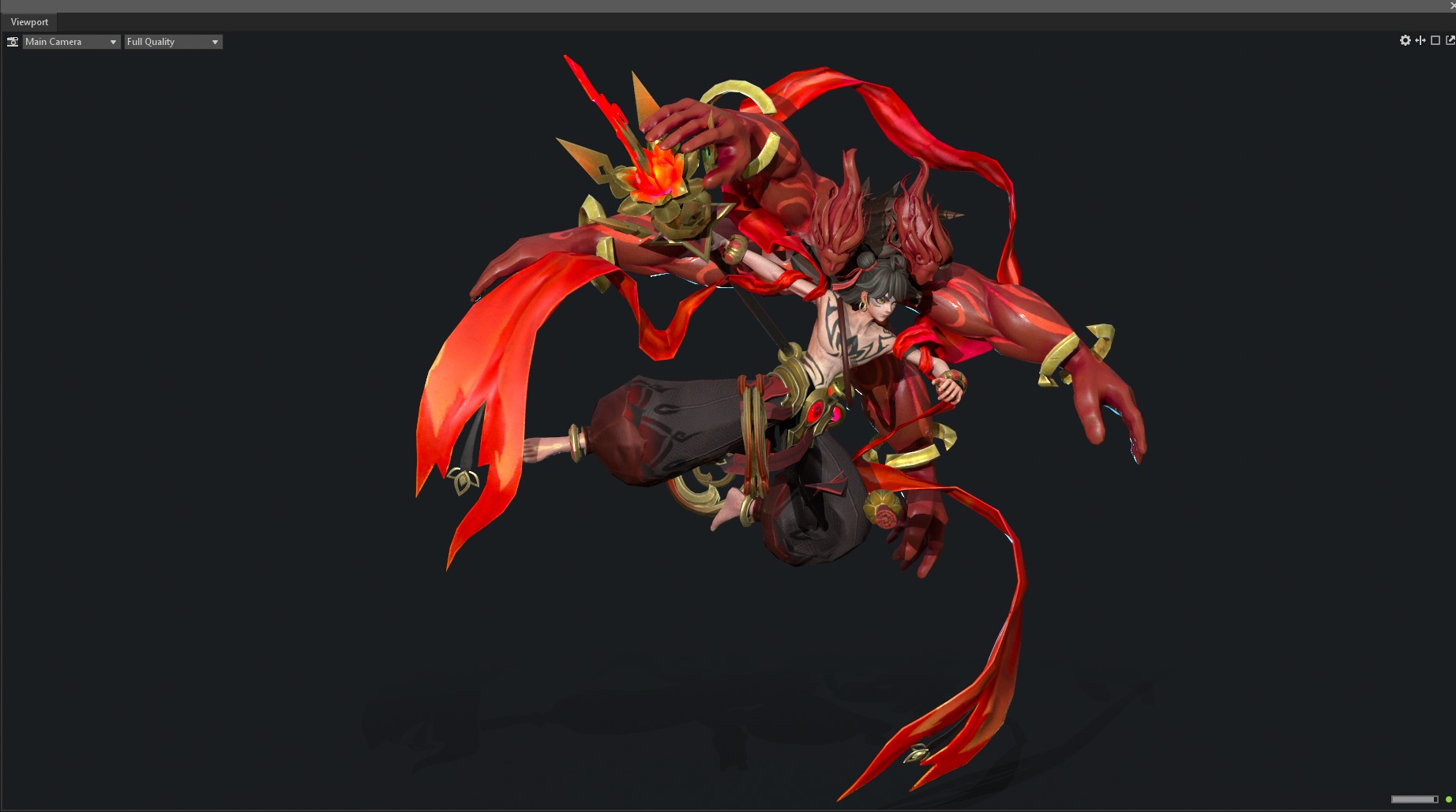 God Nezha 3D model_37