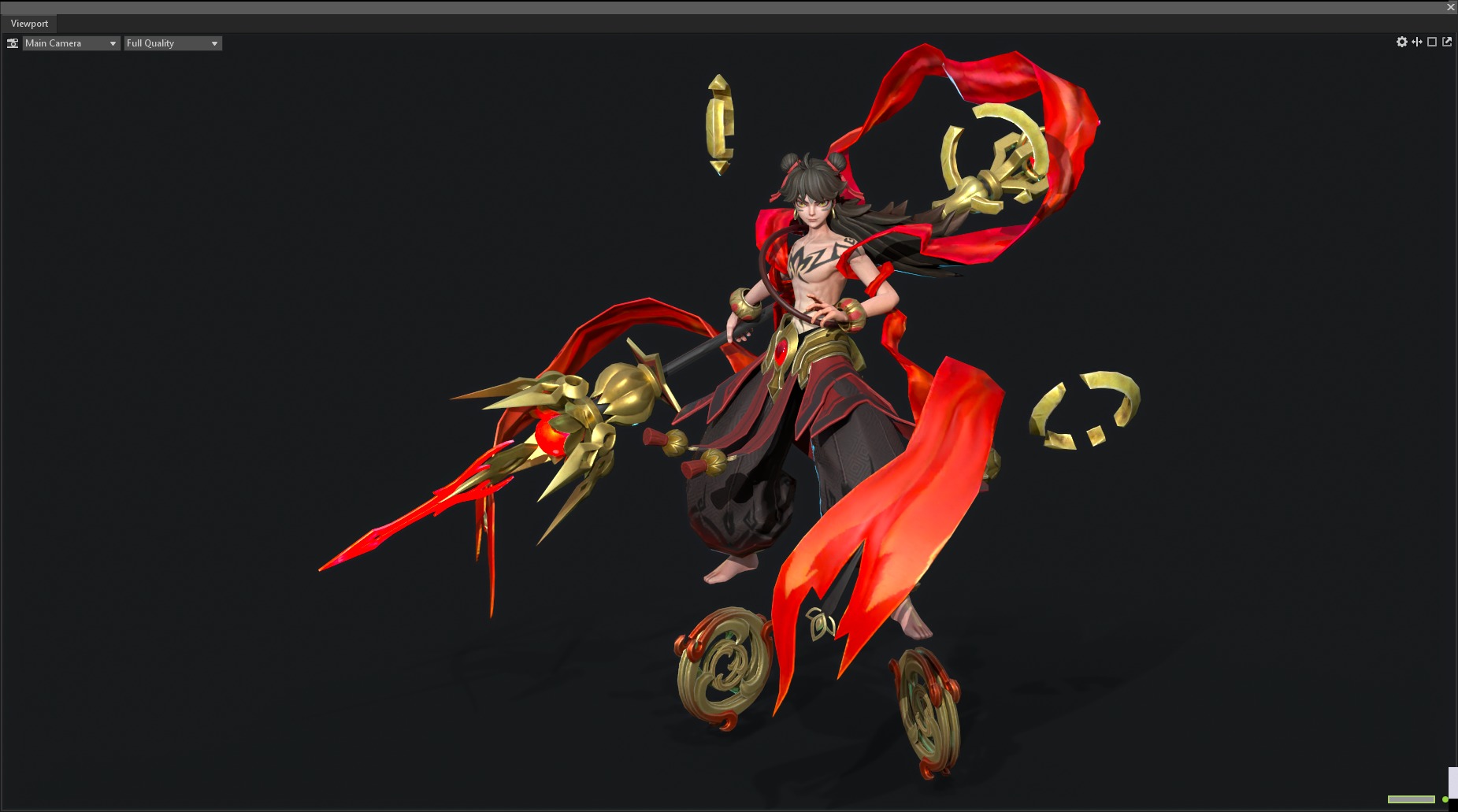 God Nezha 3D model_8