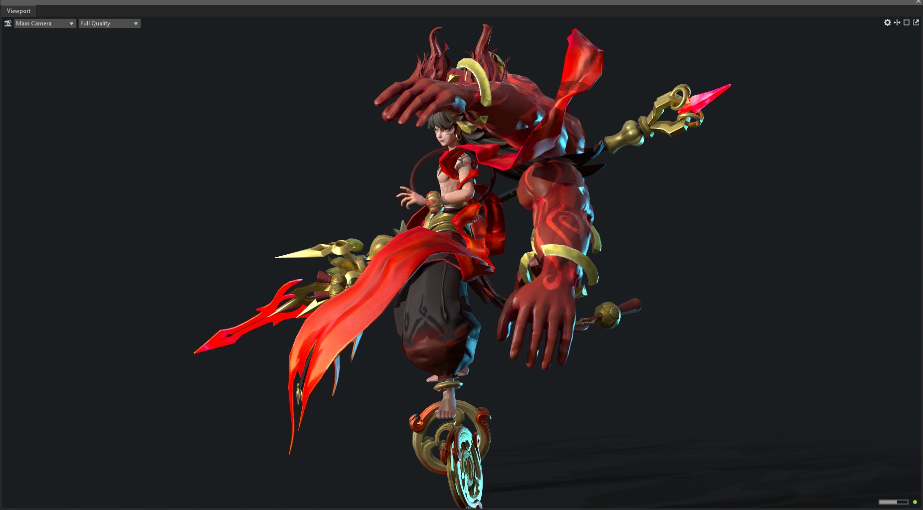 God Nezha 3D model_24