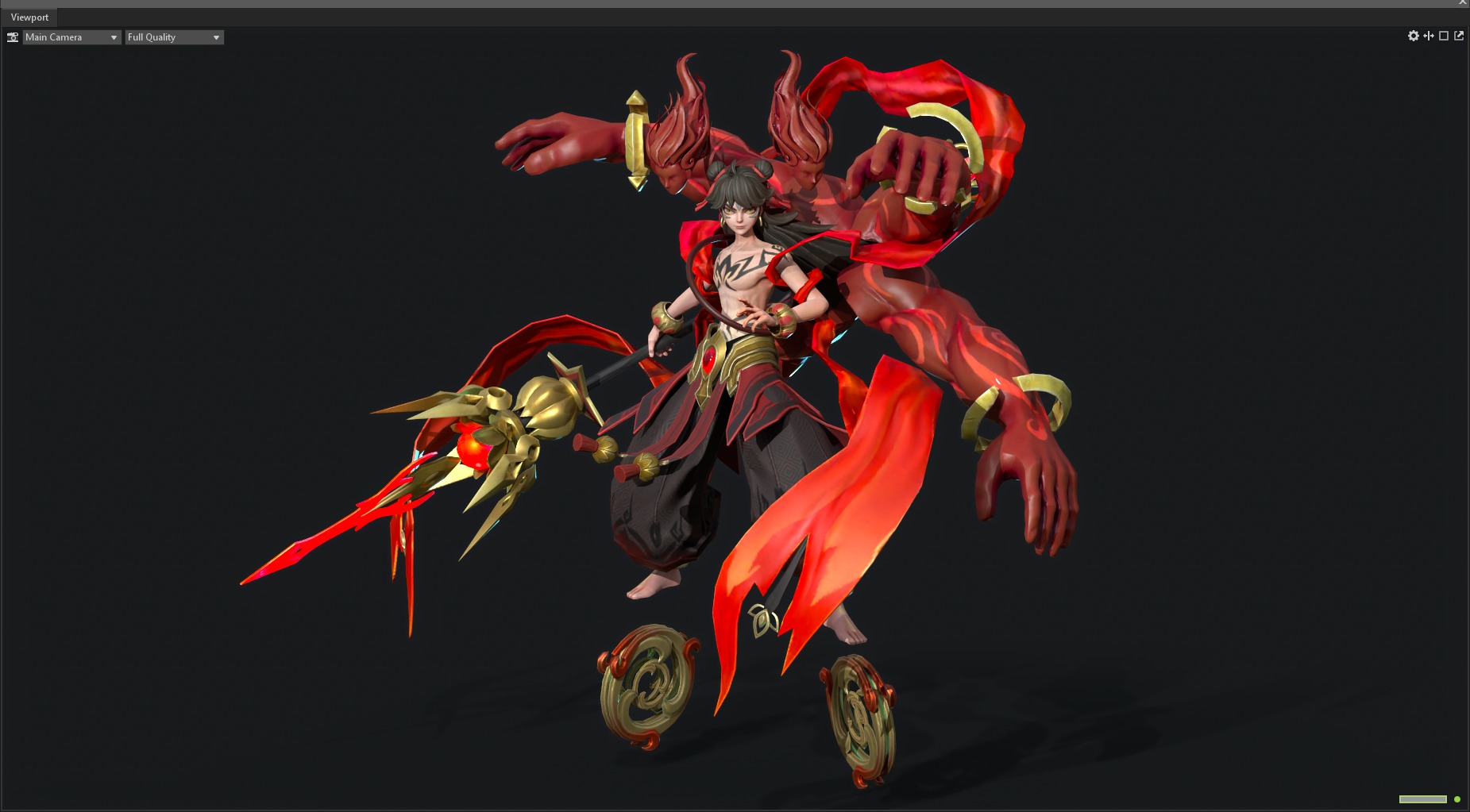God Nezha 3D model_25