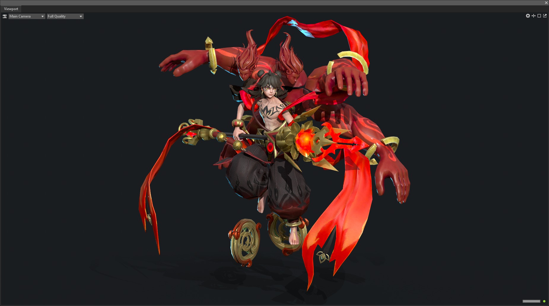 God Nezha 3D model_26