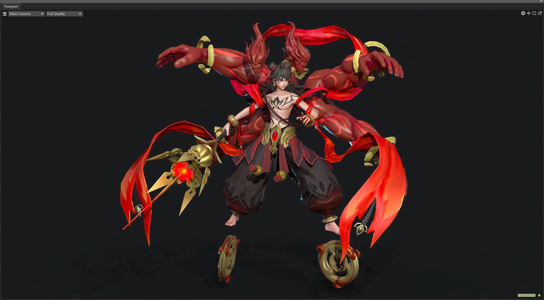 God Nezha 3D model_9