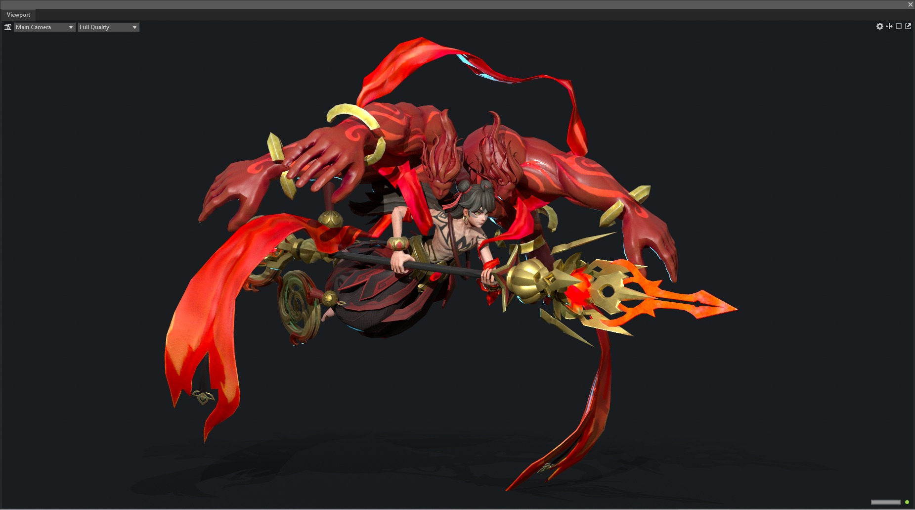 God Nezha 3D model_27