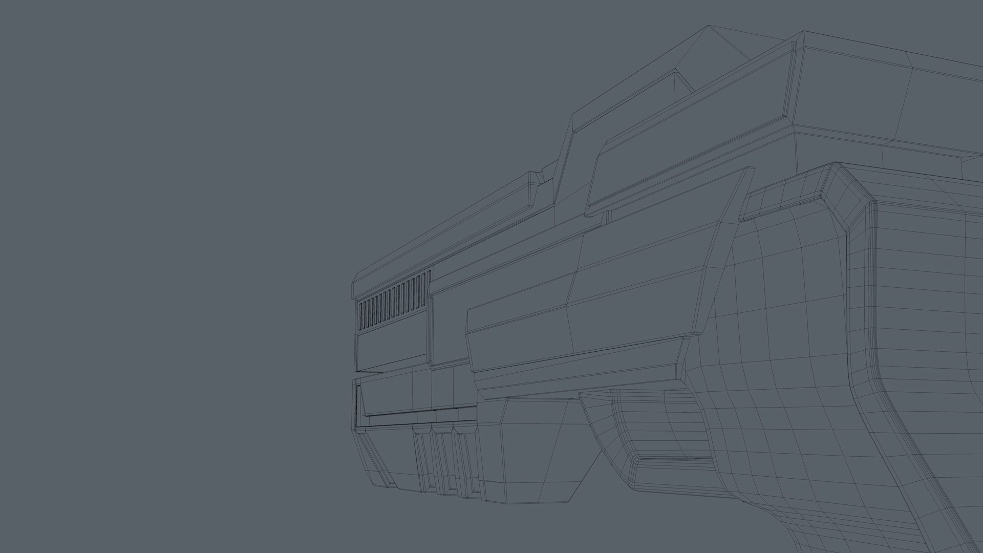 Sci Fi Gun 3D model_18