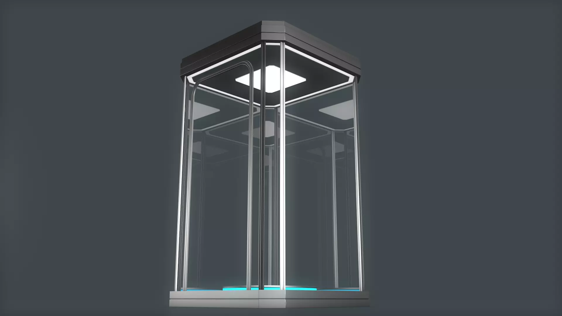 Sci Fi Liquid Incubator 3D model_0