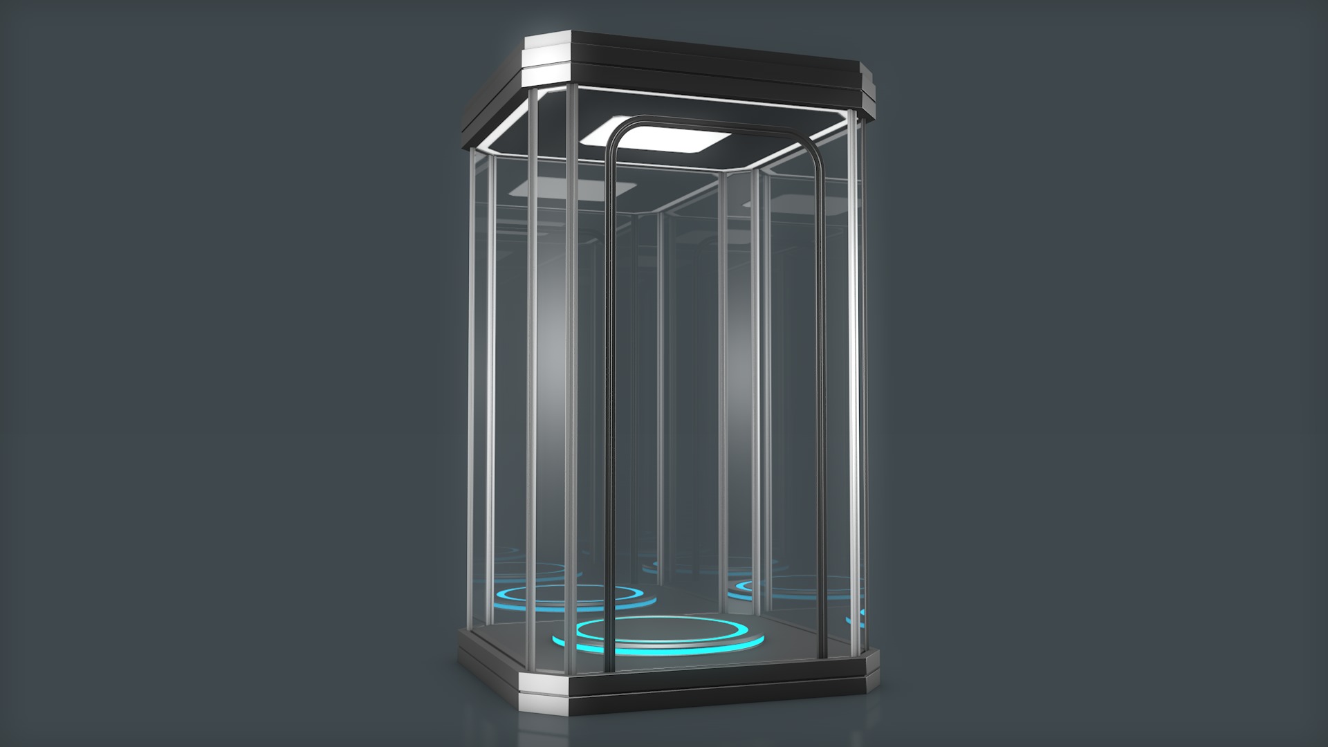 Sci Fi Liquid Incubator 3D model_4