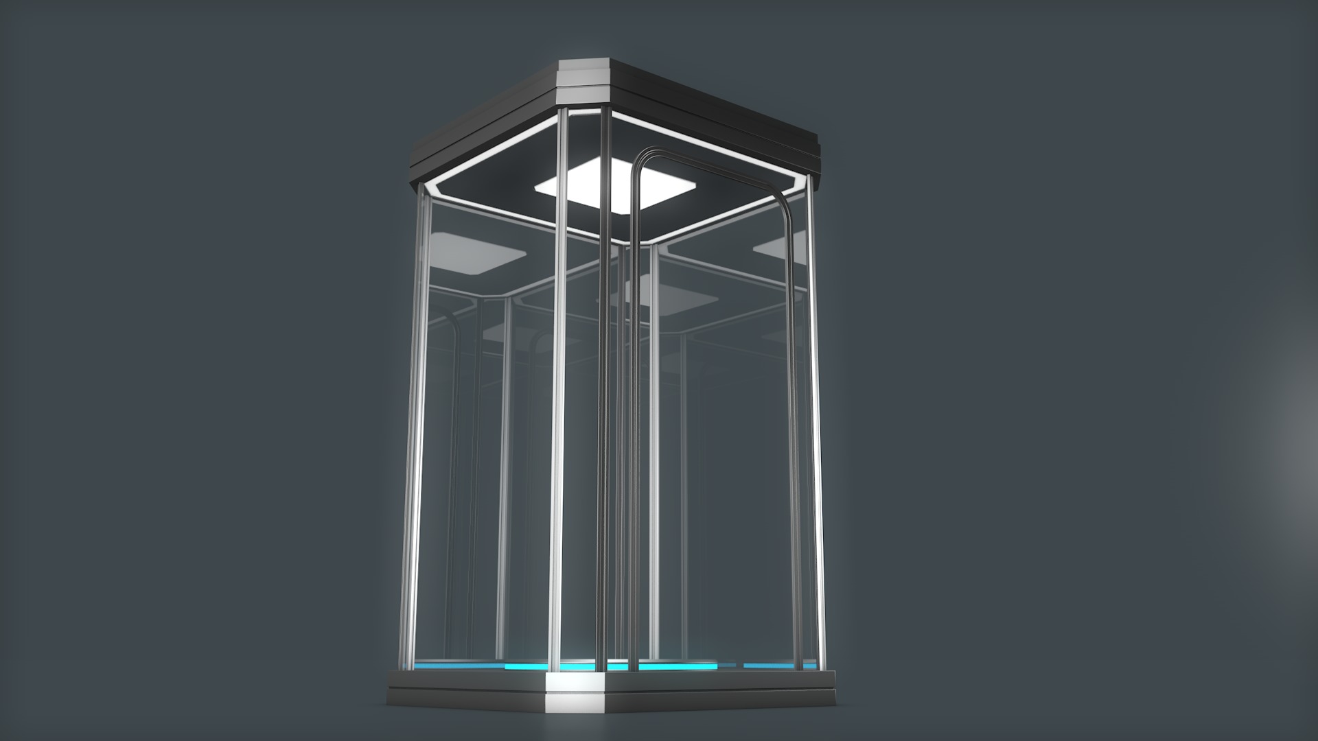 Sci Fi Liquid Incubator 3D model_1