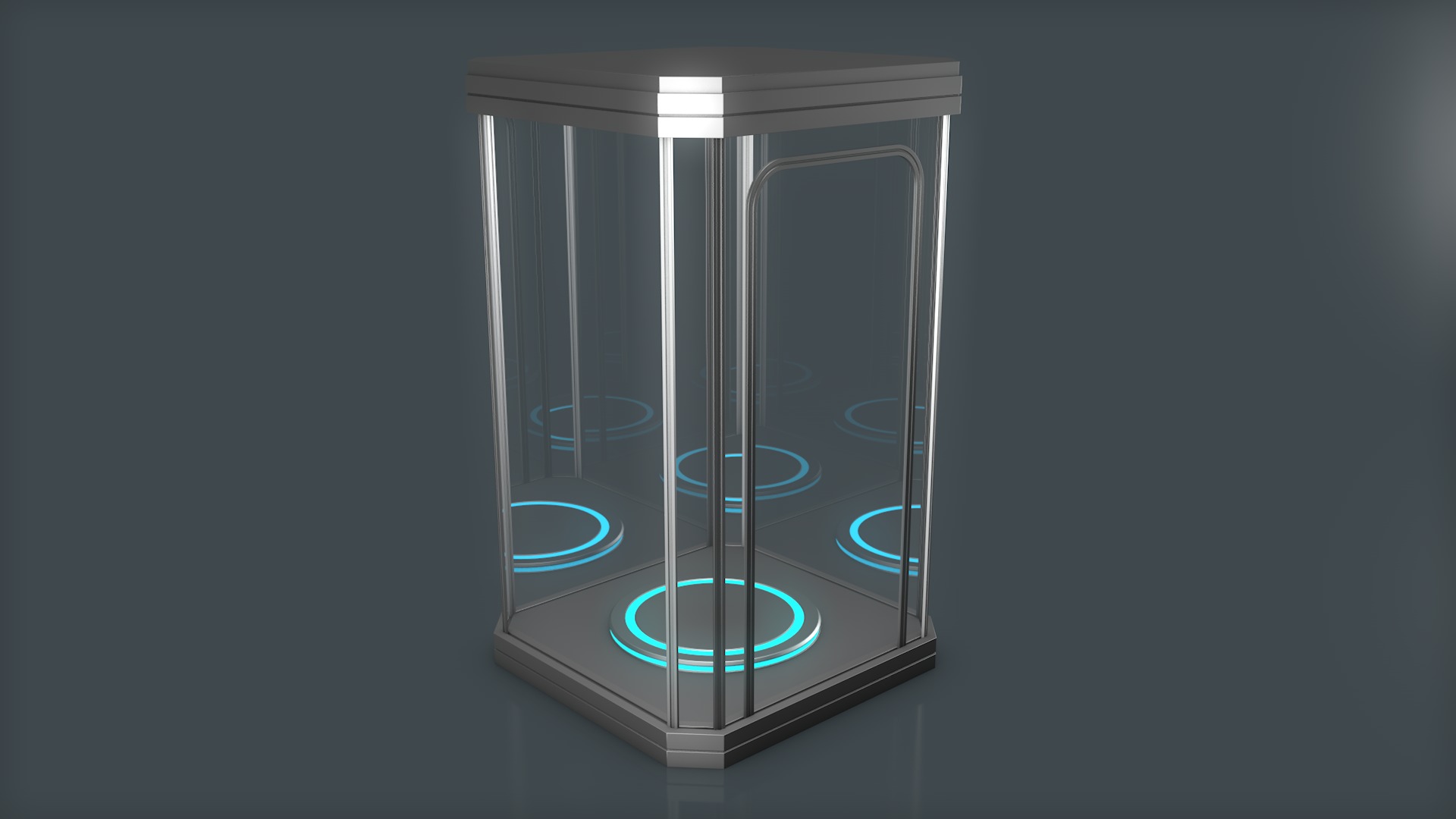 Sci Fi Liquid Incubator 3D model_7