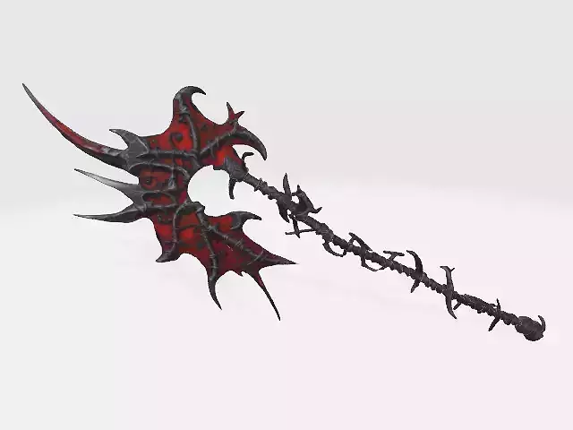 Bloody axe