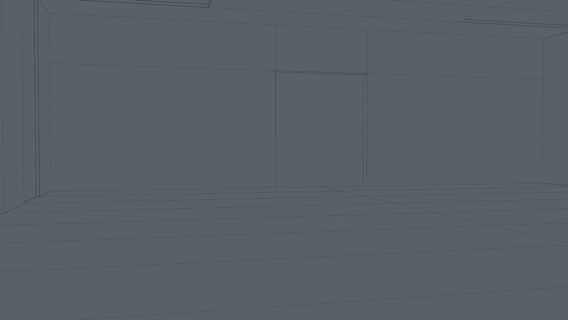 Sci Fi Interior Low-poly 3D model_13