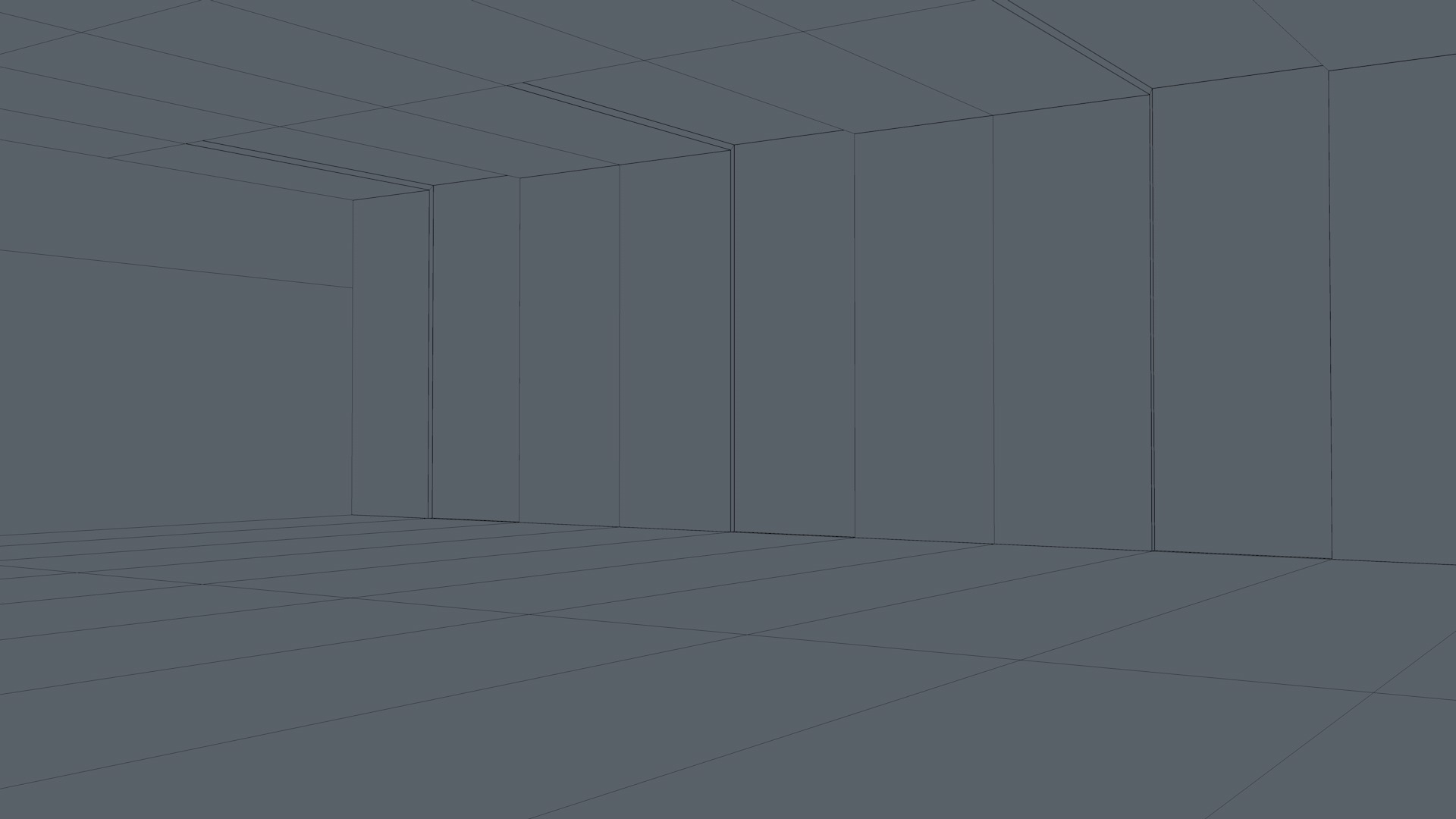 Sci Fi Interior Low-poly 3D model_12