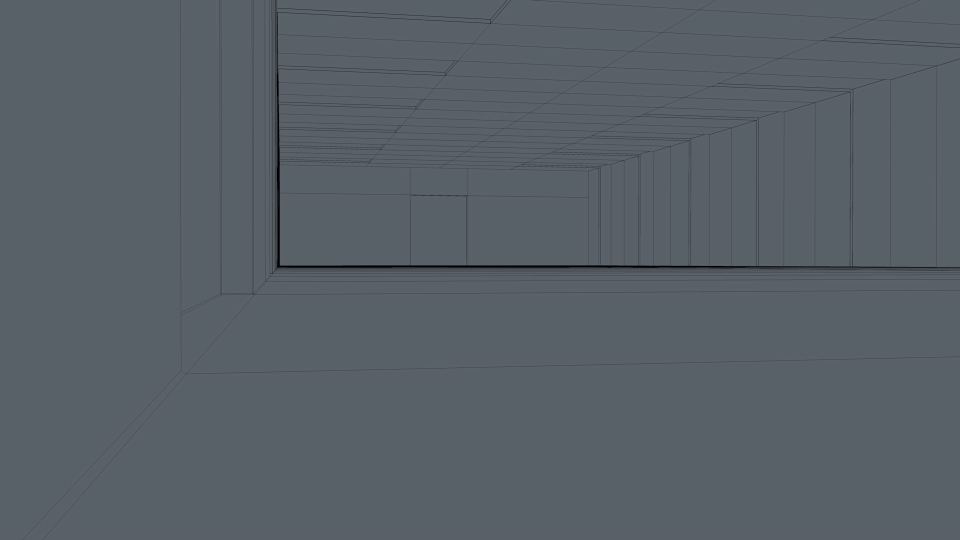 Sci Fi Interior Low-poly 3D model_10