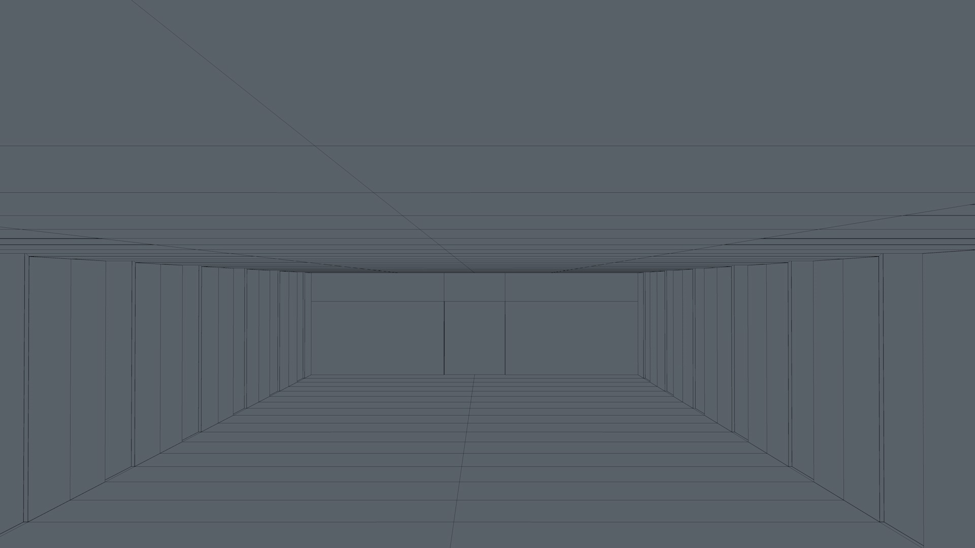 Sci Fi Interior Low-poly 3D model_16