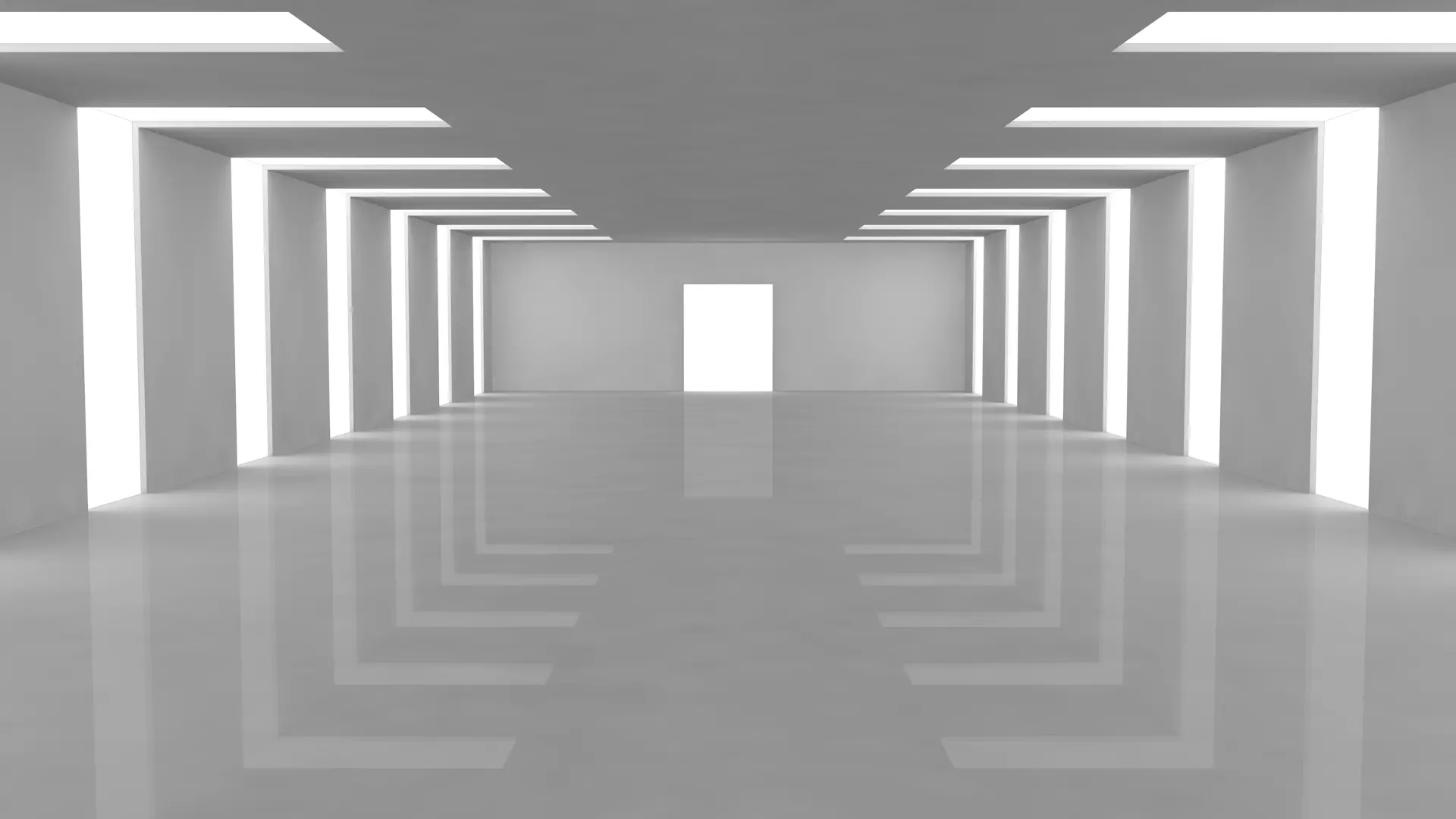 Sci Fi Interior Low-poly 3D model_0