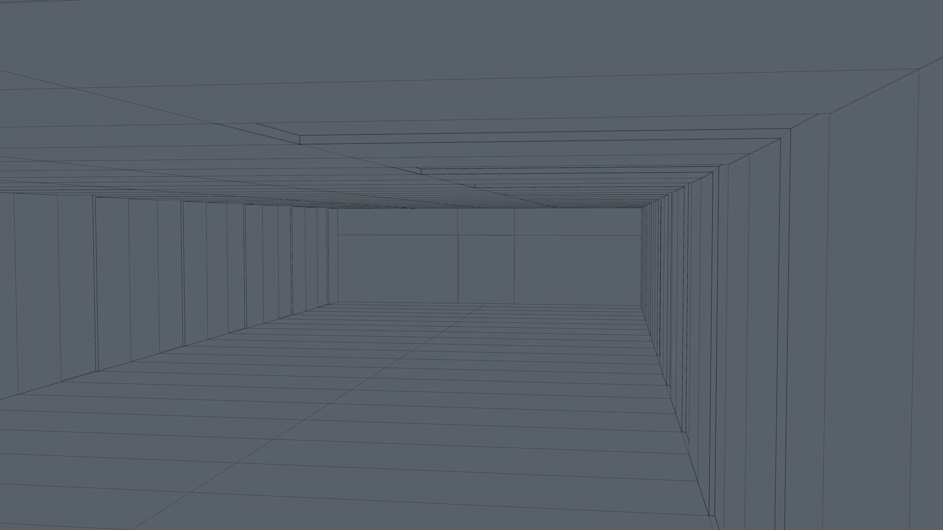 Sci Fi Interior Low-poly 3D model_11