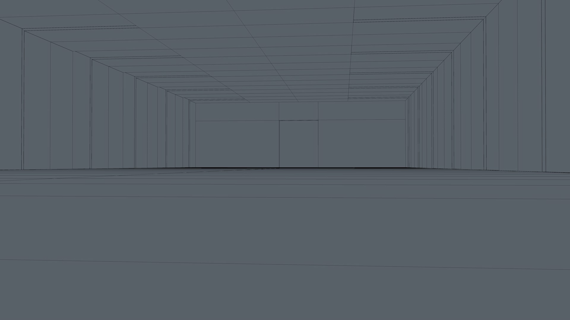 Sci Fi Interior Low-poly 3D model_15