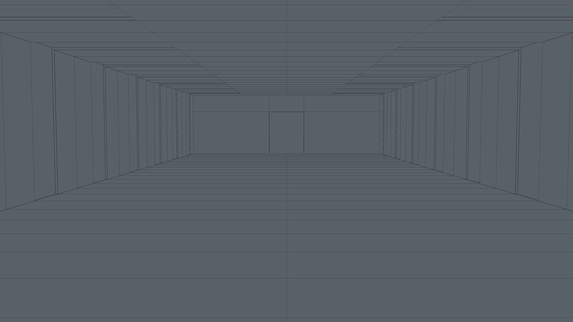 Sci Fi Interior Low-poly 3D model_9