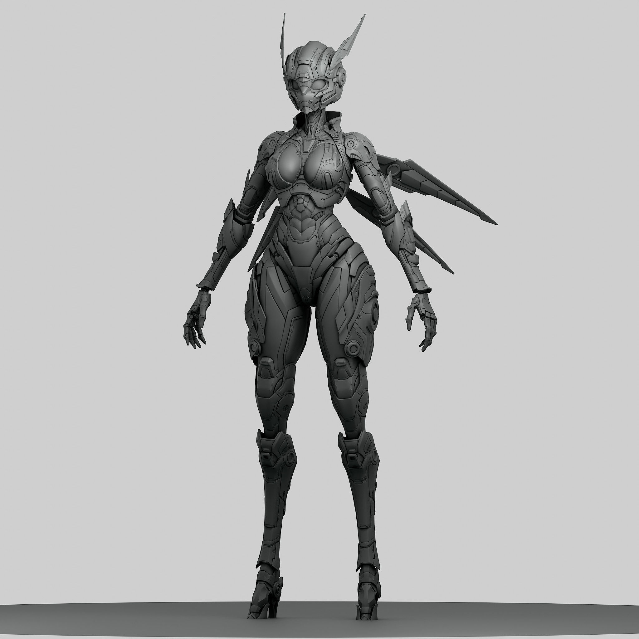 Tera Bug 3D project Modeling Blender 3D model_9