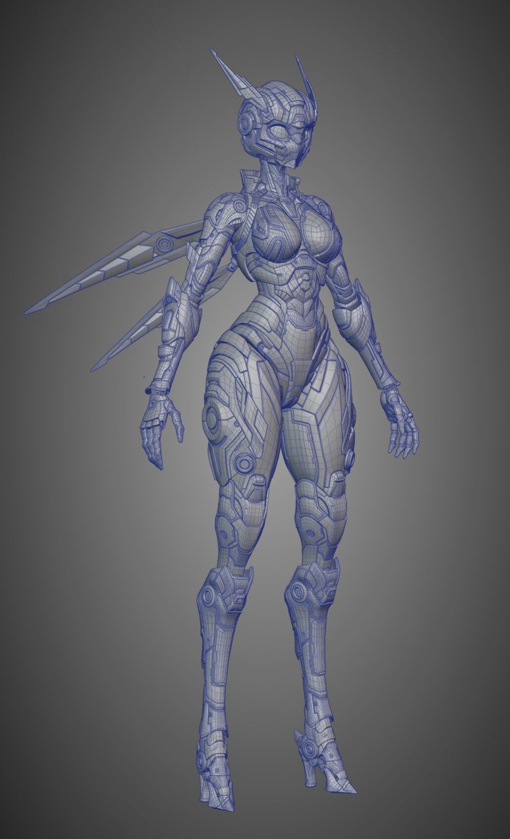 Tera Bug 3D project Modeling Blender 3D model_6