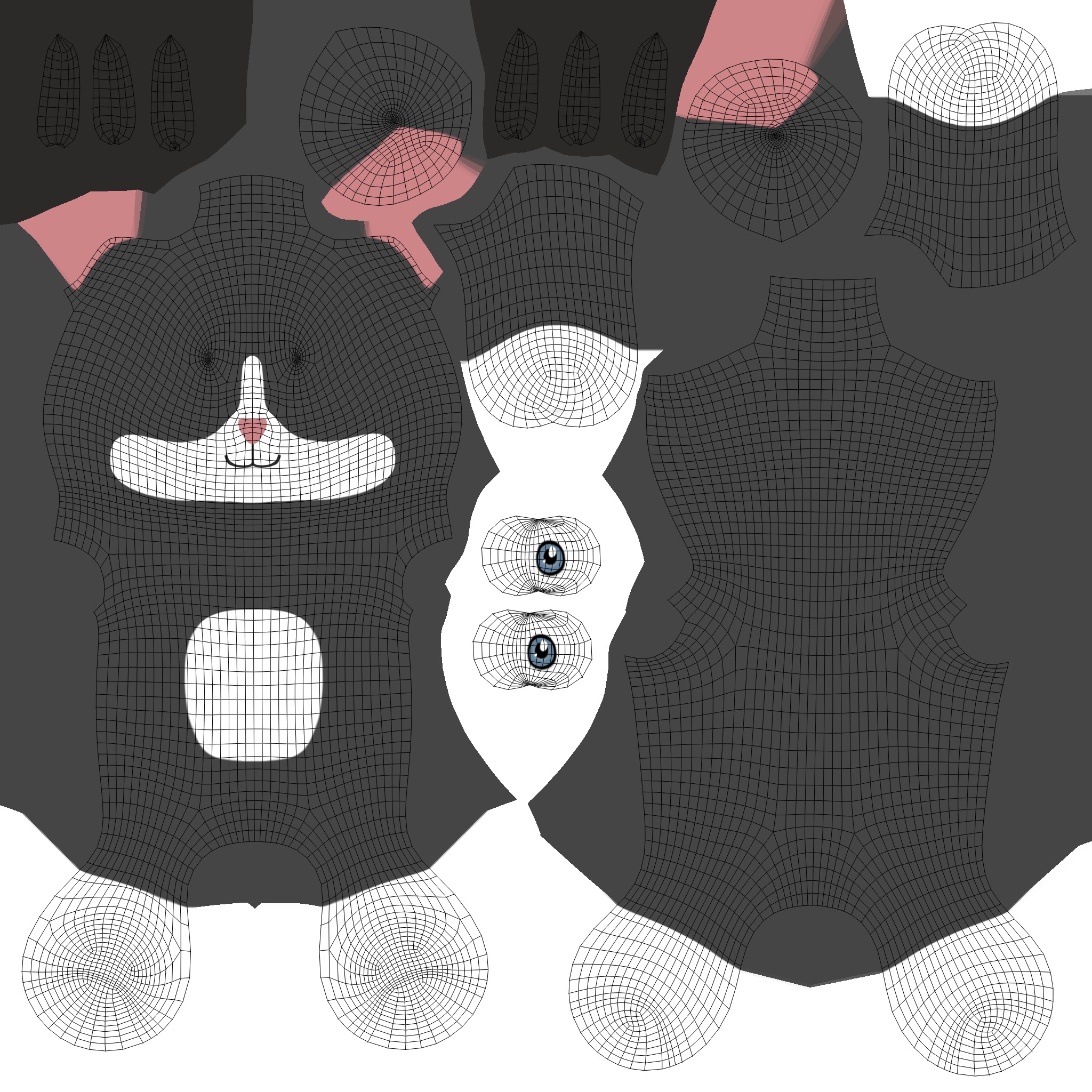 High-Quality 3D Cute Cat - Animated for Games Low-poly 3D model_12